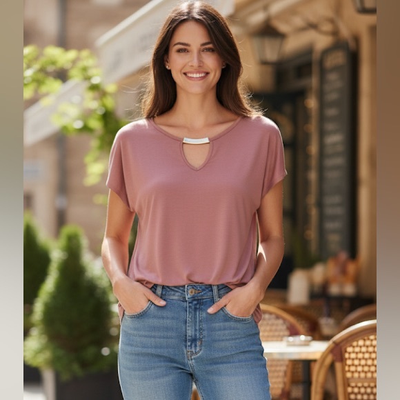 Rose colored Top - Picture 1 of 7